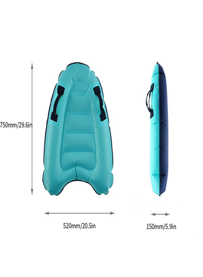 Outdoor Inflatable Surfboard Surfing Board Learn to Swim Safely Lightly Kick Board Surfing Swimming Bodyboard - Image 4