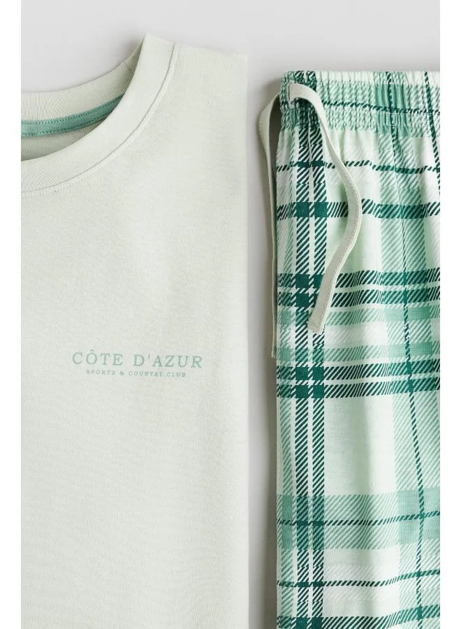 H&M Cotton jersey pyjamas