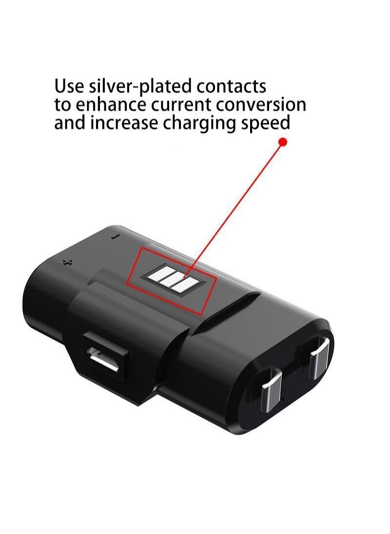 AOLION Battery Pack Compatible with Xbox One/Xbox One S/Xbox Elite/Xbox Series S/X Gamepads  - Image 4