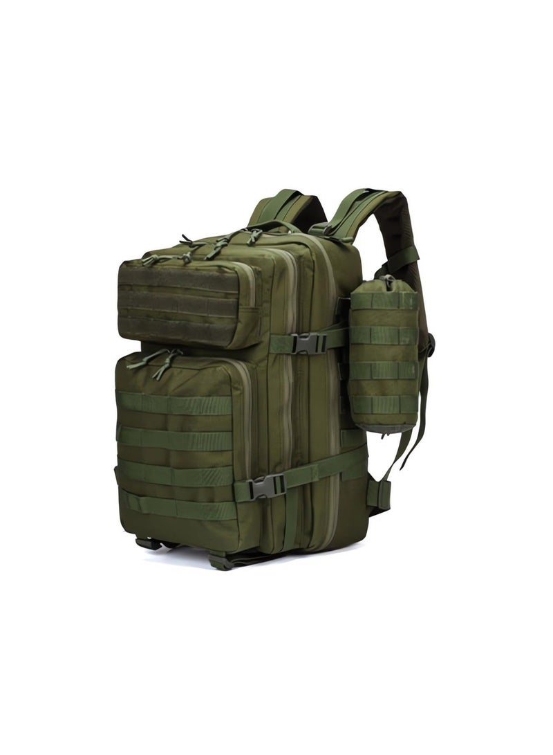 HOOKOR 45L Tactical Backpack for Men and Women, Large Waterproof Hiking Backpack,Outdoor Traveling Camping Rucksack Military Backpack with Cup holder - Image 1