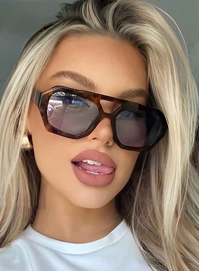 AZorb Sunglasses Men Women Retro Aviator Sun Glassess Tinted Pilot Sunglass for Mens Womens UV Protection Shades - Image 4