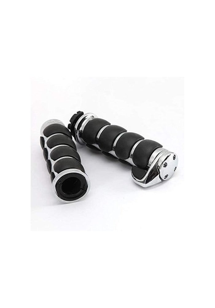 INNOGLOW Motorcycle Hand Grips 1" Universal Non-slip Handlebar Grips with Throttle Assist - Image 5