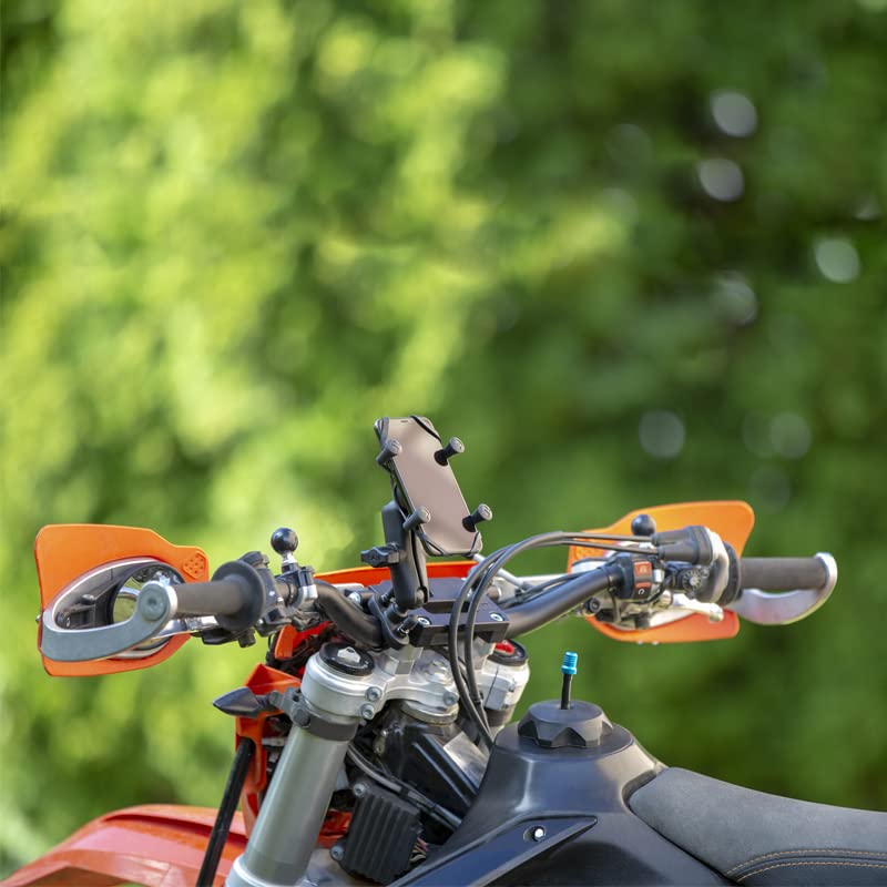 RAM Mounts X-Grip Phone Mount with Handlebar U-Bolt Base RAM-B-149Z-UN7U , Medium Arm for Motorcycle, ATV/UTV, Bike - Image 4