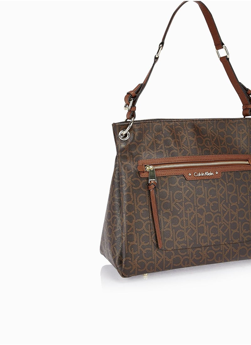 CALVIN KLEIN - Hudson Monogram Tote - Image 1