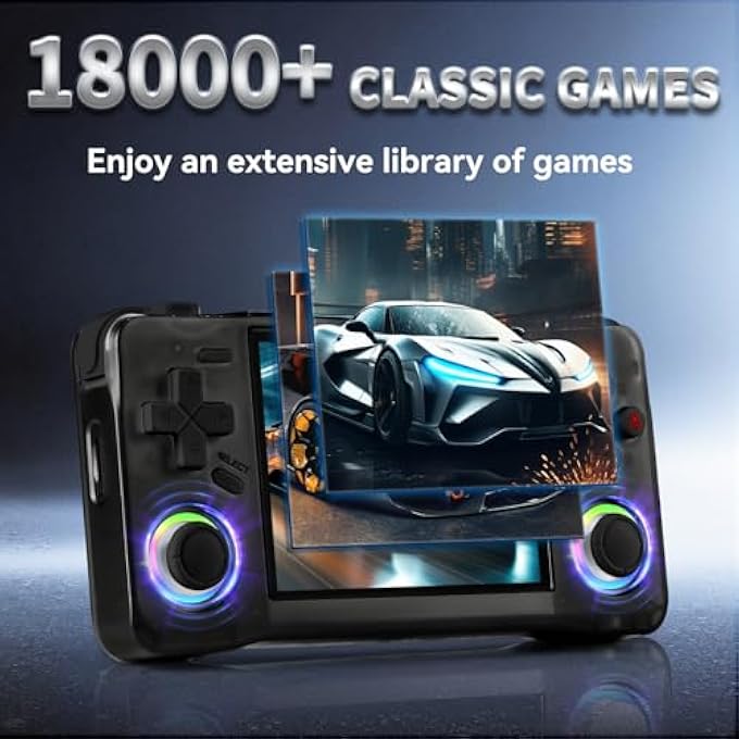 COLOURBING XF35H RETRO HANDHELD GAME CONSOLE - 18000+ CLASSIC GAMES, 3.5 INCH FULL-LAMINATION IPS SCREEN, LINUX OPEN SOURCE, 4000MAH LONG-LASTING BATTERY, PORTABLE DESIGN WITH WIFI MULTIPLAYER SUPPORT - Image 3