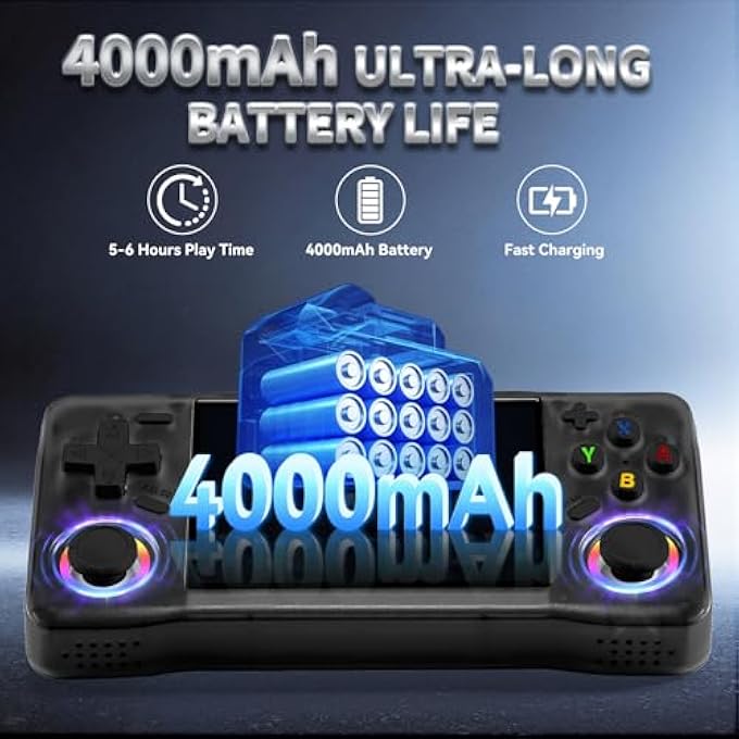 COLOURBING XF35H RETRO HANDHELD GAME CONSOLE - 18000+ CLASSIC GAMES, 3.5 INCH FULL-LAMINATION IPS SCREEN, LINUX OPEN SOURCE, 4000MAH LONG-LASTING BATTERY, PORTABLE DESIGN WITH WIFI MULTIPLAYER SUPPORT - Image 5