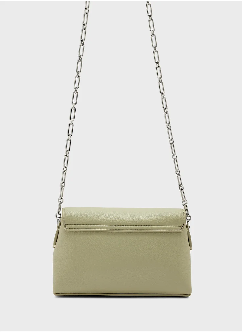 كالفن كلاين Plaque Small Crossbody