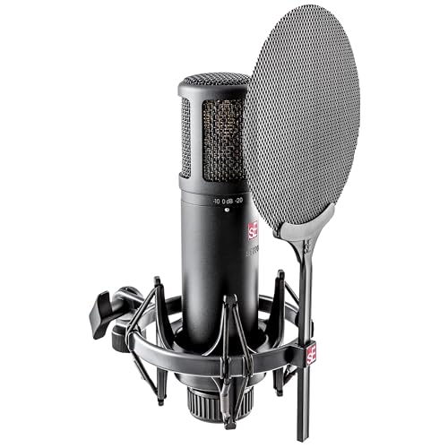 SE ELECTRONICS sE2200 Large-Diaphragm Cardioid Condenser Microphone with 80/160Hz Highpass Filter and 10/20dB Pad - Image 1