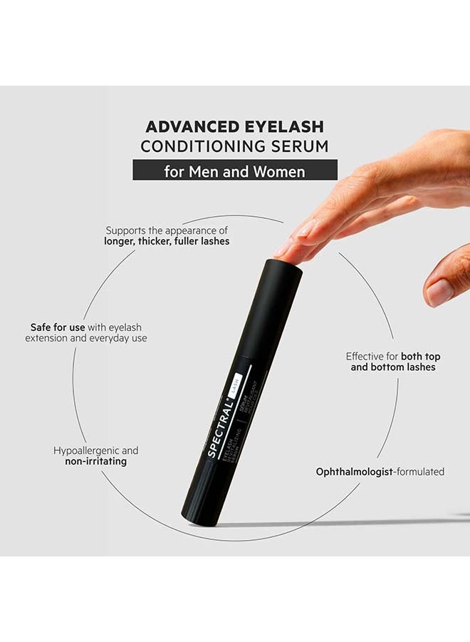 ds labs Spectral.lash Multi-peptide Eyelash Revitalizing Serum - Supports Longer, Fuller, Thicker, Looking Lashes, Safe for Lash Extensions, Oil-Free, Paraben & Sulfate Free, Cruelty Free 2.4ml - Image 3