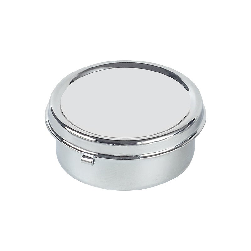 Creative Personality Trend Mini Portable Pocket Ashtray Fashion Outdoor Travel Carry-On Ash Box With Lid - Image 1