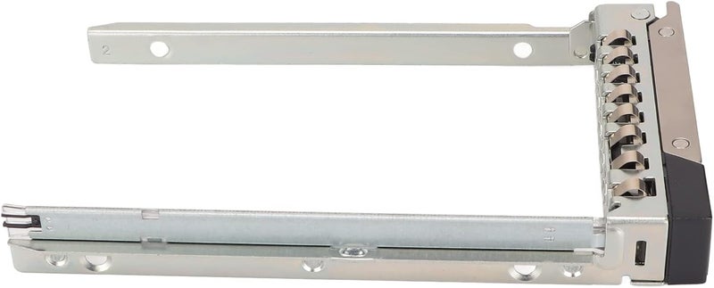 Keenso Metal Silver 2.5in Computer Hard Drive Tray for R740 R740XD, Durable Hard Drive Carrier, Suitable for R640 T640, Protect Data Security, 4 Screws Supplied - Image 2