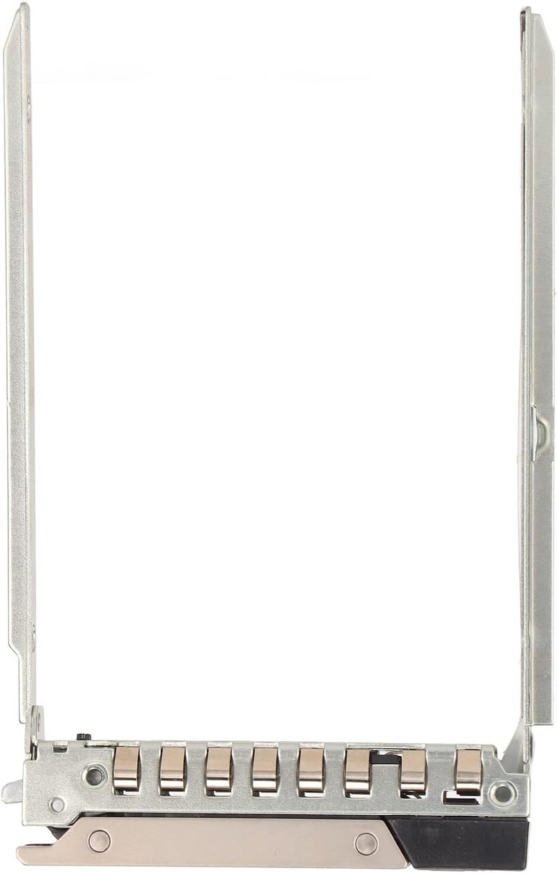 Keenso Metal Silver 2.5in Computer Hard Drive Tray for R740 R740XD, Durable Hard Drive Carrier, Suitable for R640 T640, Protect Data Security, 4 Screws Supplied - Image 4
