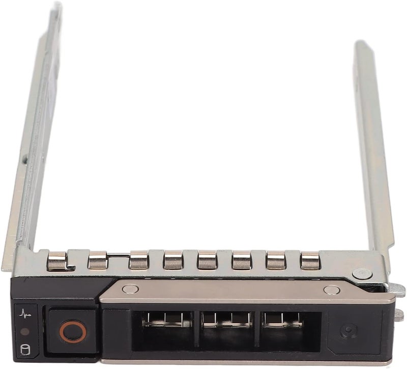 Keenso Metal Silver 2.5in Computer Hard Drive Tray for R740 R740XD, Durable Hard Drive Carrier, Suitable for R640 T640, Protect Data Security, 4 Screws Supplied - Image 5