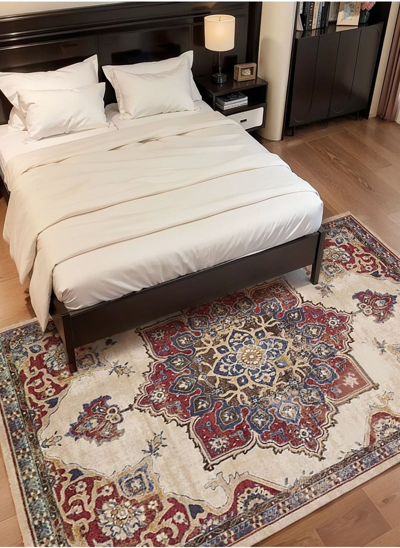 Sofa Carpe, Modern Style Living Room Rugs, Soft Floor Mats, Carpet Mats, Non-Slip Sofa Cushions, Washable Living Room Rugs, Retro Style, Multiple Sizes