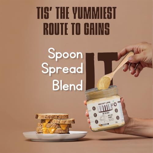 BeastLife Creamy Mango Peanut Butter | 24.5 G Protein | 350 gm | 100% Peanuts, High Protein | Zero Palm Oil | Non‑GMO Nut Butter | Fitness-Friendly Spread | Zero Cholesterol - Image 5