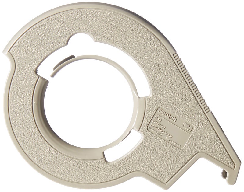 Scotch Brand Filament Tape Hand Dispenser H12, PN6953, 1 in, Gray - Image 1