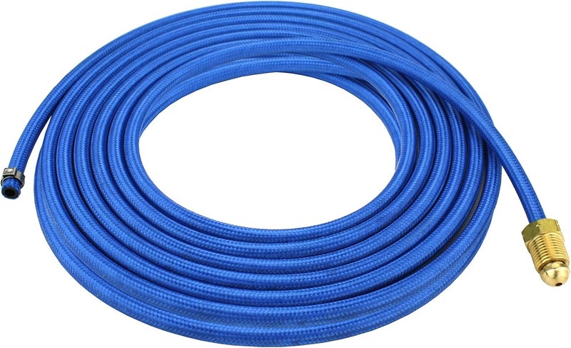 Sa - Water Hose for 18 Series Water-Cooled TIG Torches - 25 Feet - Super Flex Blue Braided - Model 41V32-R - Image 1