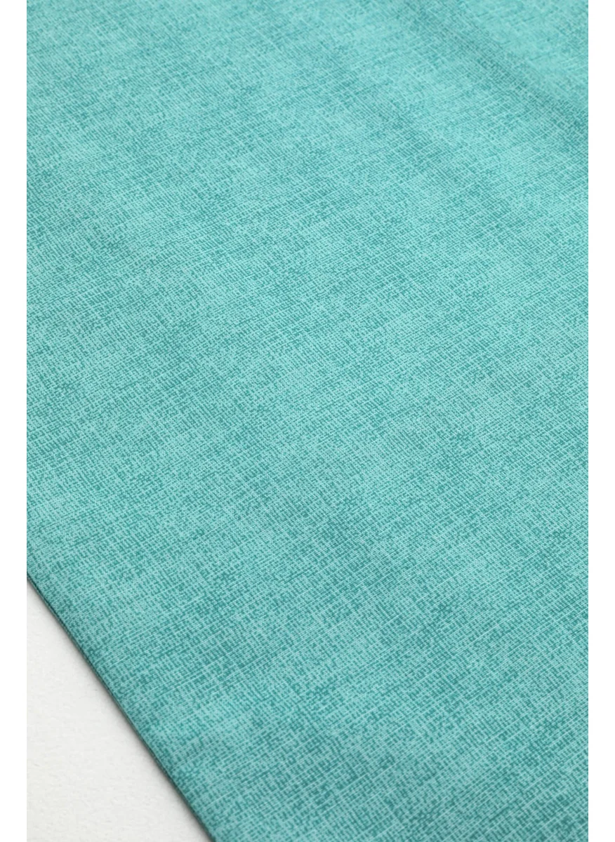 Favora Glitter Solid Color Single Elastic Duvet Cover Set - Light Green