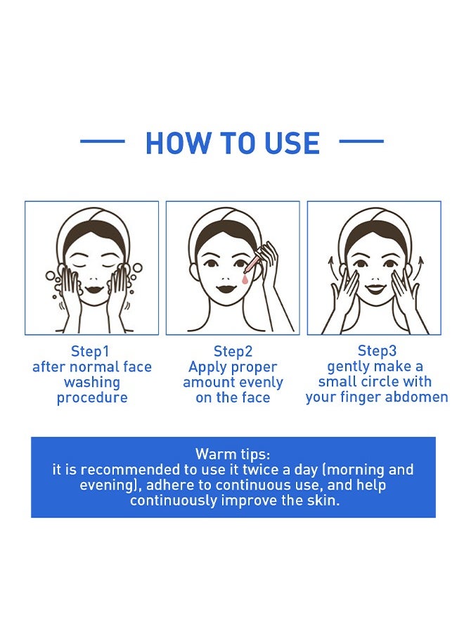 West&Month - Anti-Aging Collagen Serum Suitable For All Skin- Fade Dark Spot Removal Pigment Melanin Correcting Nourishing Brighten Face Skin Care Essence - Image 1