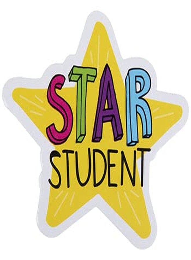 Retail Classroom Star Student Sticker Badge - Star Student - 25 Count - 3 Inch - Image 1