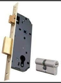 عباسلي أسطوانة قفل باب حديث نوع قفل الجسم 85x45 (ذهبي)  - Image 2