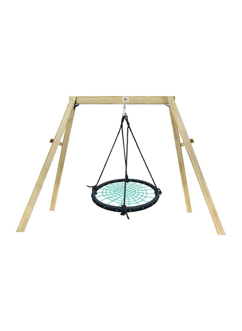Masked Weaver Wooden Nest Swing Set