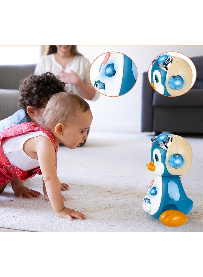 HAPTIME HAPTIME Penguin Crawling Toys for 1 + Year Old Boy Girl, Encouraging Crawling, Baby Toys 18+ Months, Christmas Birthday Gift  - Image 4