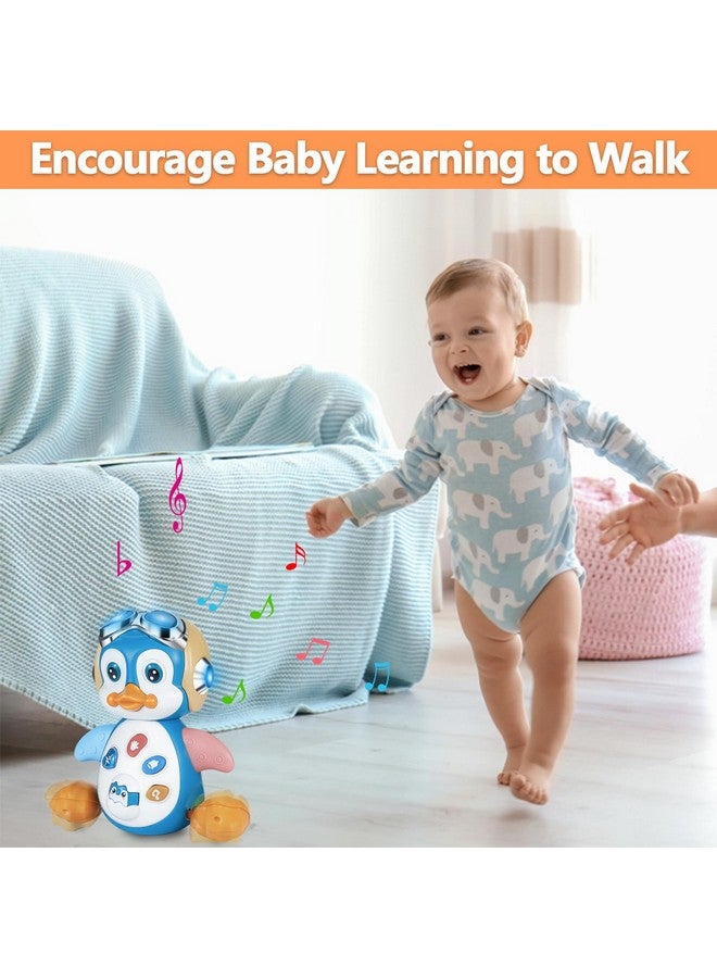 HAPTIME HAPTIME Penguin Crawling Toys for 1 + Year Old Boy Girl, Encouraging Crawling, Baby Toys 18+ Months, Christmas Birthday Gift  - Image 3