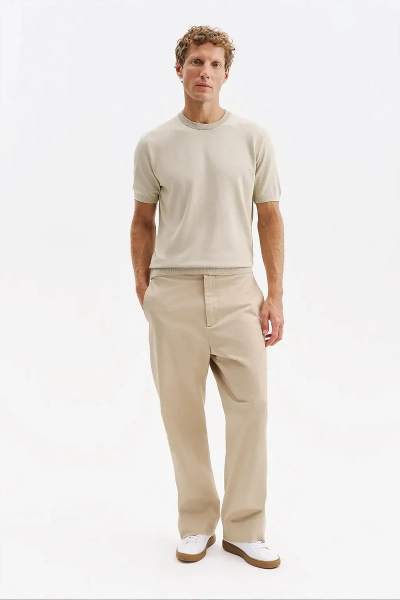 Giesto Stone Natural GIESTO Men's Cotton T-Shirt for Men | Best Price UAE