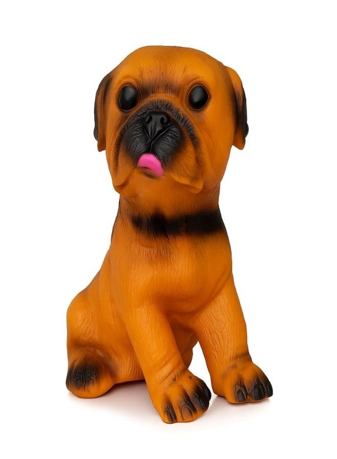 KittuPetNon-Toxic Silicone Squeaky Dog Toy for Pugs and Small to Medium Dogs Chew Toy Interactive Pet Supplies Size M - Image 1