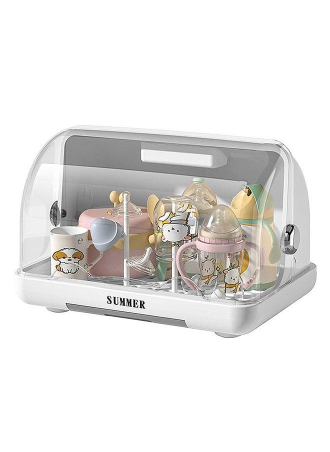 MaBaby - Baby Bottle Storage Box with Dust-proof Cover, UV Sterilizer and Storage Box for Baby Bottles - Image 1