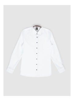 Collared Neck Long Sleeve Plain/Basic Shirt - pzsku/Z080A0F3054429D8E1908Z/45/_/1654068287/5fe77e08-4c10-4893-90b5-2b60d255da96