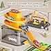Saichotoy Toy Car Track Storage Playset Car Toys Race Set Including 12 Diecast Cars PlayMat Race Tracks Car Ramp Kids Birthday Gift Toys for 2 3 4 5 Year Old Boys 13 24 Toddlers - Image 4