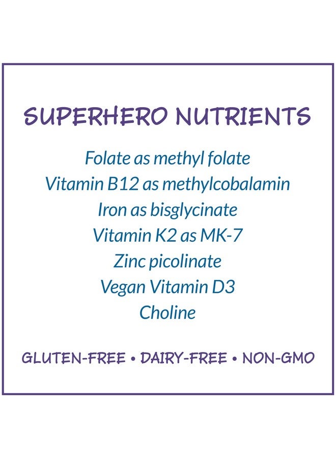 Wellness Resources Super Mini-Multi - Children's Multivitamin Swallowable Capsules with Methyl Folate, Methyl B12 and Coenzyme B Vitamins for Growth, Focus, Brain Health (120 Capsules) - Image 3