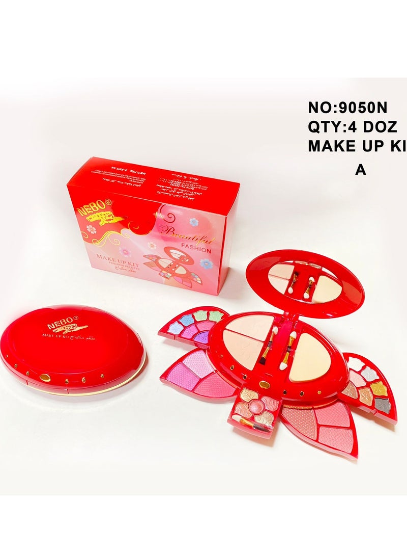 soft rose All-in-one multipurpose red makeup kit