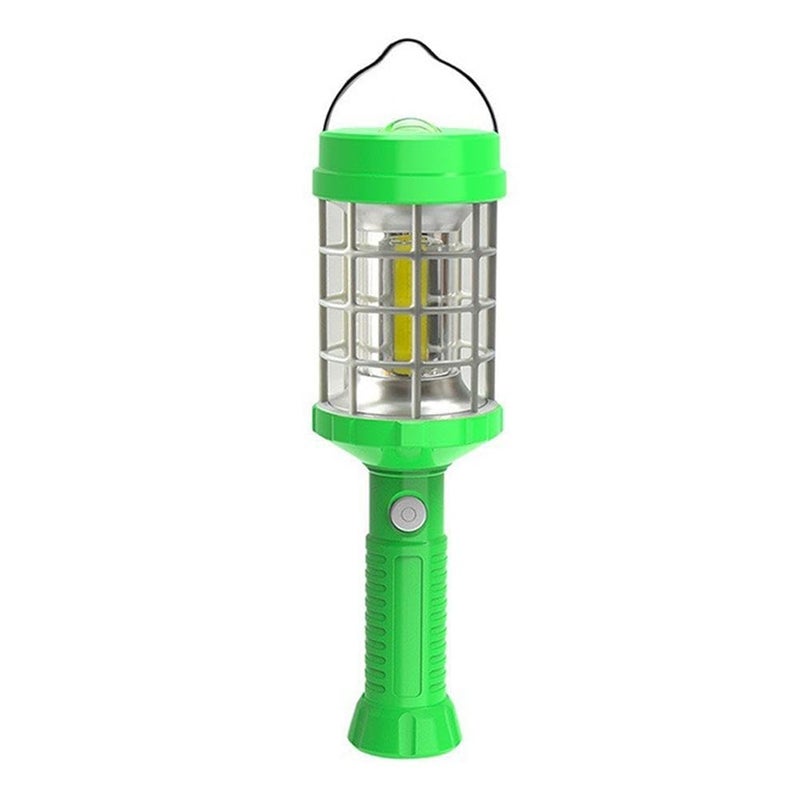 Green Rechargeable 1000 Lumen LED Work Light COB Front Side Lights Magnetic Base - Image 2