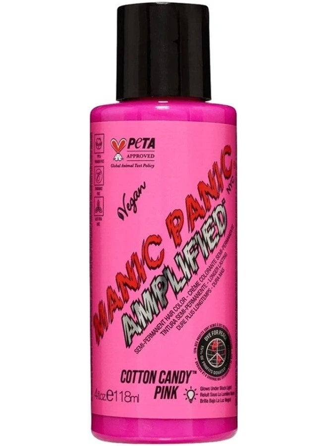 Manic Panic Amplified Semi-Permanent Hair Color Cotton Candy Pink 118ml - Image 1