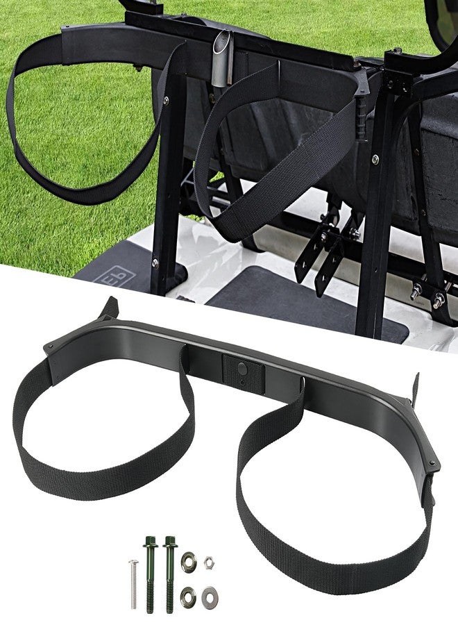 Panglong 2 Seat DS Golf Cart Bag Holder with Screws, Golf Bag Attachment for 1987-Up Club Car DS 2 Seat Models, OEM #1013935 - Image 1