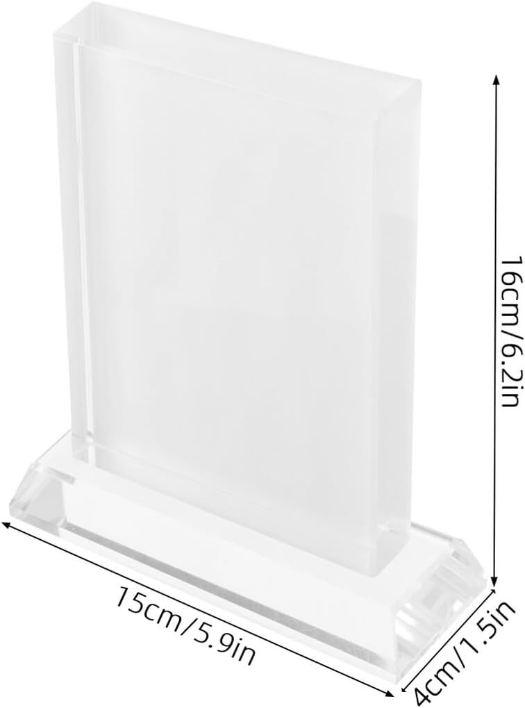 Simple multi-color universal build Luxshiny Sublimation Crystal Photo Frame Blank 140x120mm High Transparency Glass Plaque Single Side Heat Transfer DIY Picture Frame for Home and Office Decor Organized shipment arrange Tight fitted parts Multi-market varied design options General compatible practical design Space saving Small apartment fit Diverse operating method fit Market need oriented construction Space saving design picks Moisture proof Trusted all-purpose quality Cross-material combo compatible All-item matching trendy build Full land route delivery All item simple matching build Popular practical build Economical upgraded quality Ergonomic build Globally spread simple design All user group compatible Ready order processing Hardness boosted processed substance Multi-purpose Easy handling optimized design - Image 2