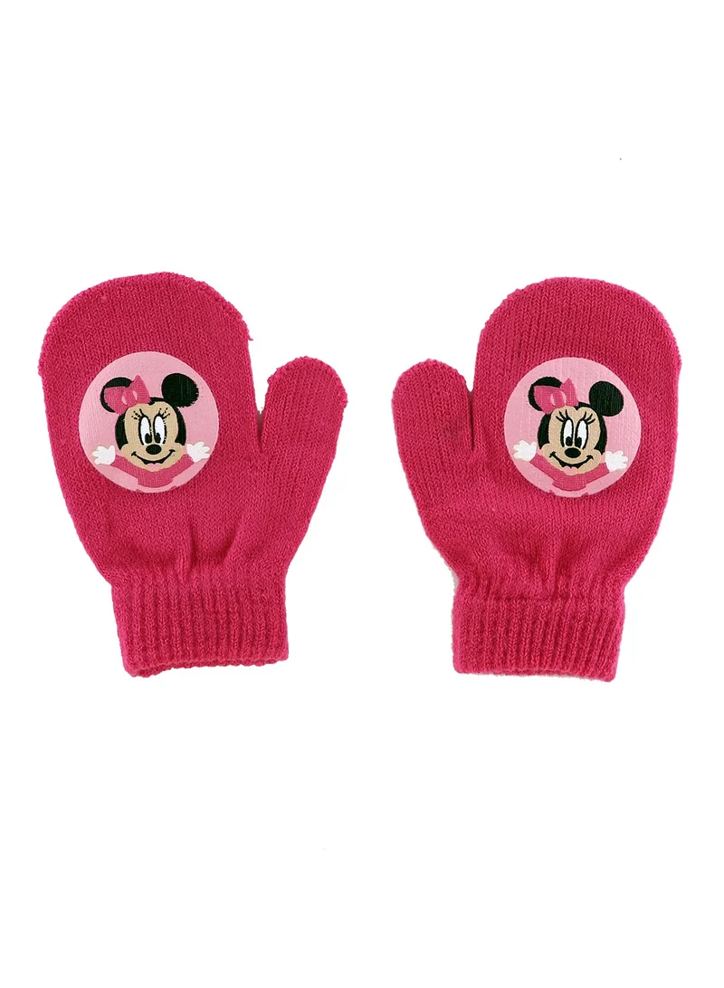 ديزني Disney Minnie Infant Girls Mittens