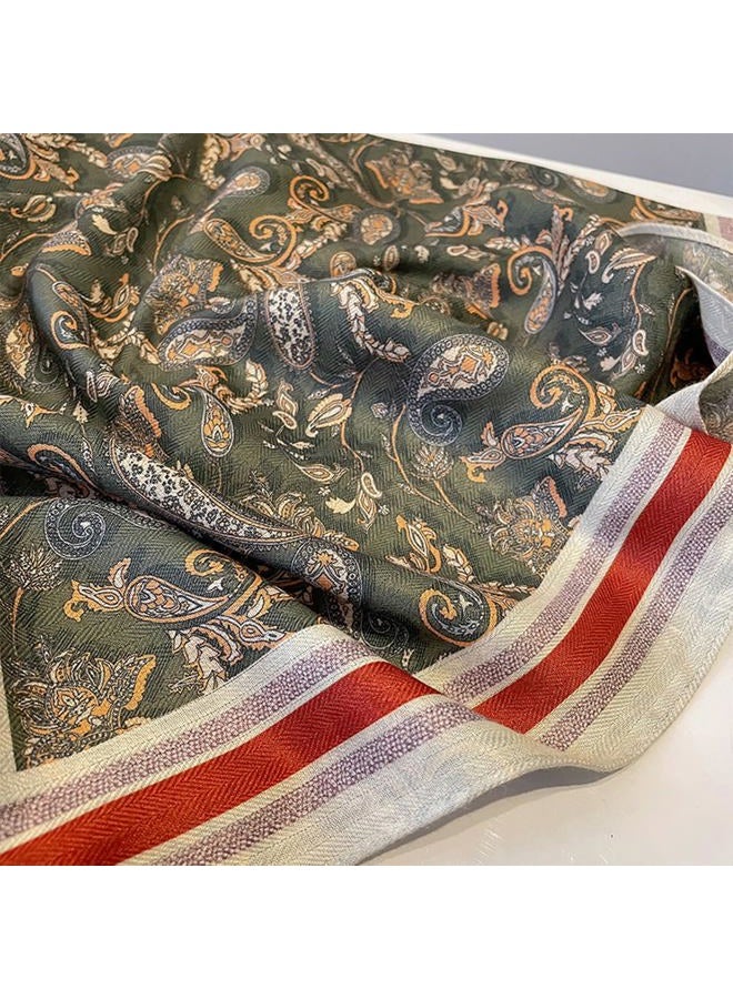 K-Elewon Medium Square Scarf Head Scarf Neck Scarf Hair Scarf Head Sleeping Wraps Bandana Scarfs for Women H19 (VT12) - Image 5