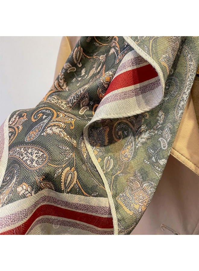 K-Elewon Medium Square Scarf Head Scarf Neck Scarf Hair Scarf Head Sleeping Wraps Bandana Scarfs for Women H19 (VT12) - Image 4