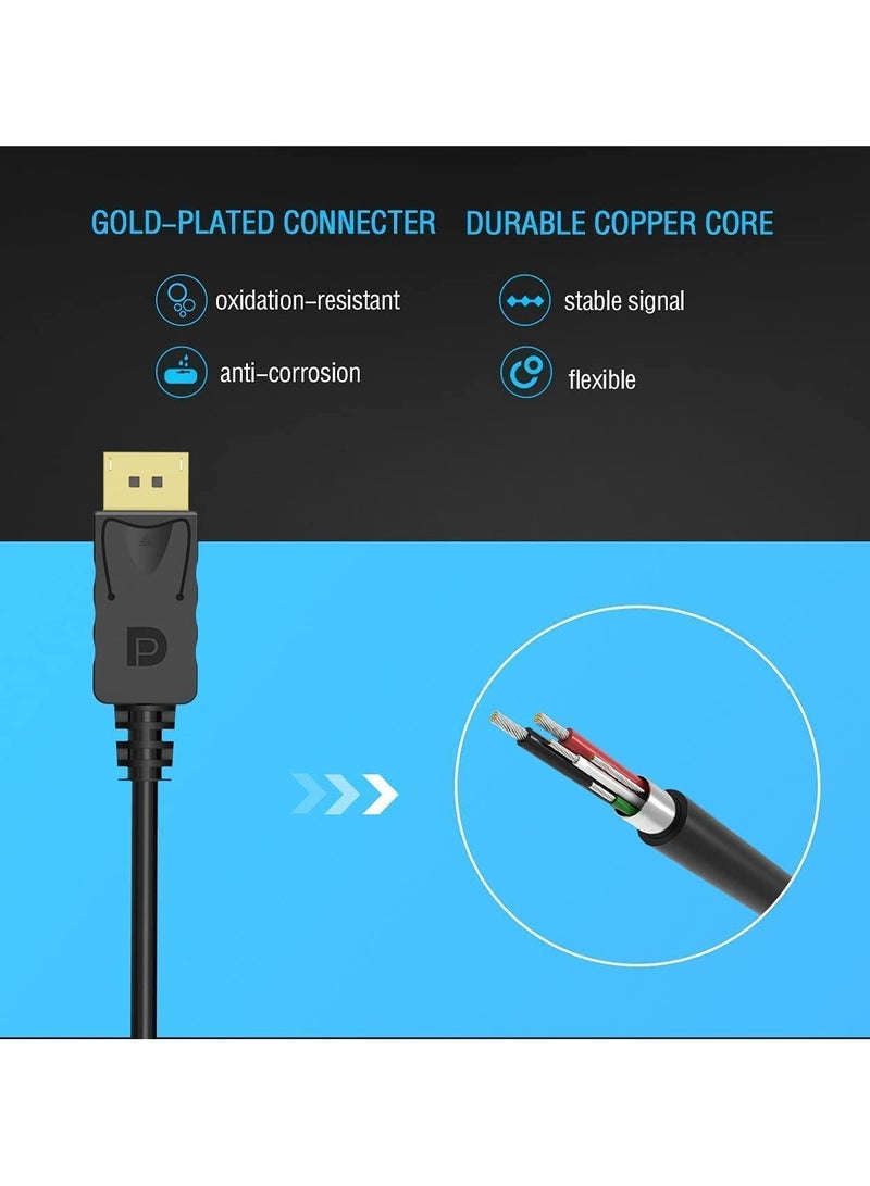 erorex DP to HDMI Adapter with High HD 1080P Maximum Resolution  - Image 3