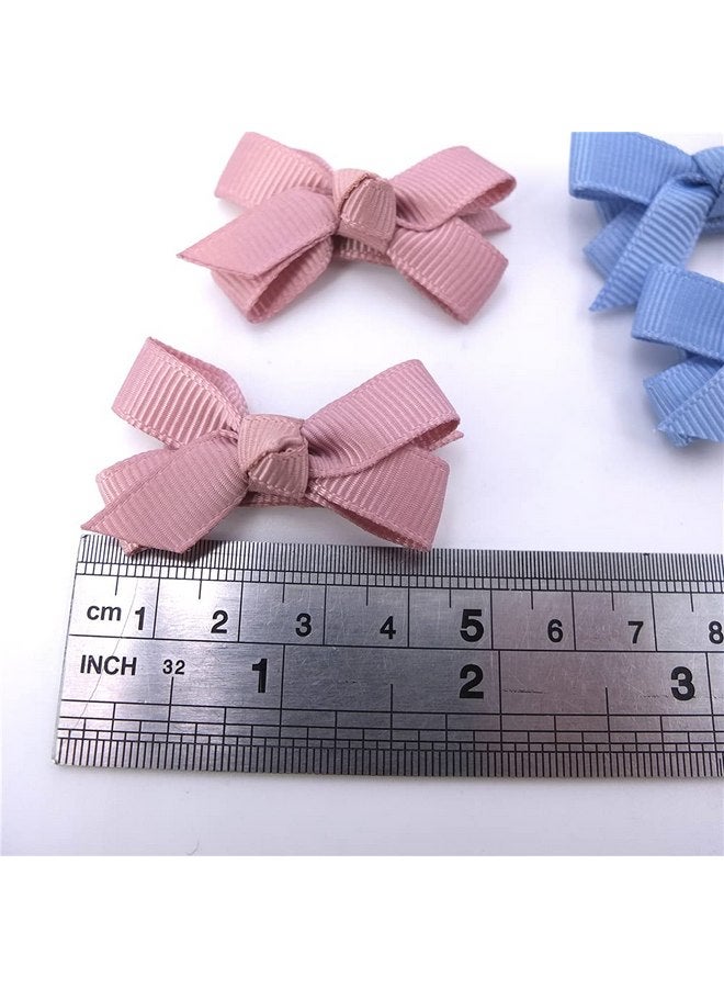 Sugarmelon 32 Colors Baby Hair Clips Toddler Tiny Hair Bow Snap Clips Infant Baby Girls Hairbow - Image 5