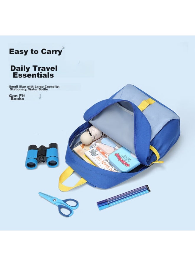 V.nine Children's Backpack For Ages 3-6, Outdoor Travel Hiking Bag, Toddler Bag, Educational Small Backpack, Swimming Bag For Boys And Girls, Blue - Image 5