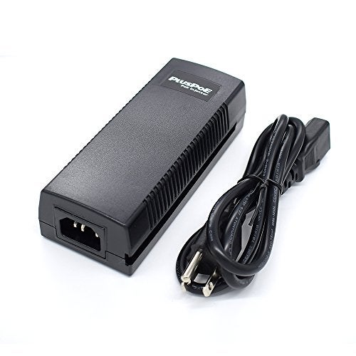 PLUSPOE 48 Volt Power Over Ethernet PoE Injector Adapter with 2-Ports PoE Out Max 48 watts for 2 IP Cameras, VOIP Phones or Access Points and Other 10/100M 802.3af Devices - Image 2