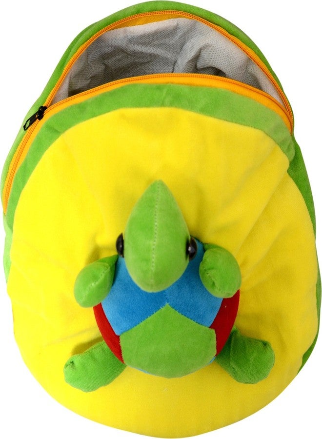 blue tree Soft Material School Bag for Kids Plush Backpack Cartoon Toy | Children's Gifts Boy/Girl/Baby/Decor School Bag for Kids(Age 2 to 6 Year) (Tortoise) (Pack 2) - Image 3