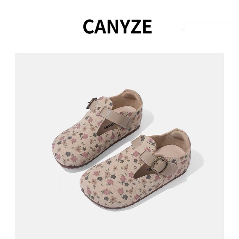 Canyze Girls Small Leather Shoes 2024 Autumn New Pastoral Style Princess Shoes Sweet Cute Children'S Shoes - Image 5