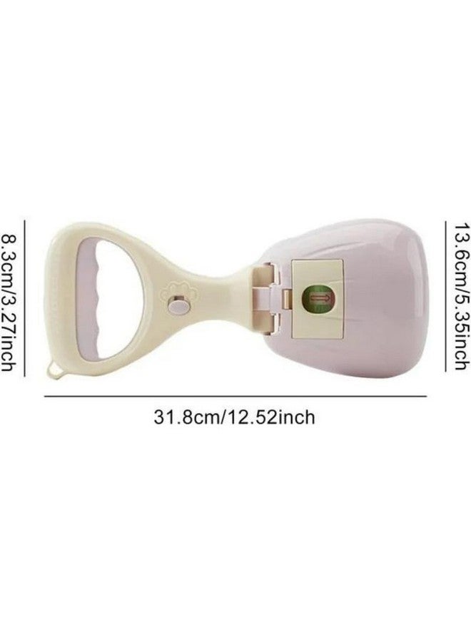 بت مجرفة خفيفة الوزن ومريحة لتنظيف فضلات الكلاب الأليفة والتقاط فضلات الحيوانات - Image 2