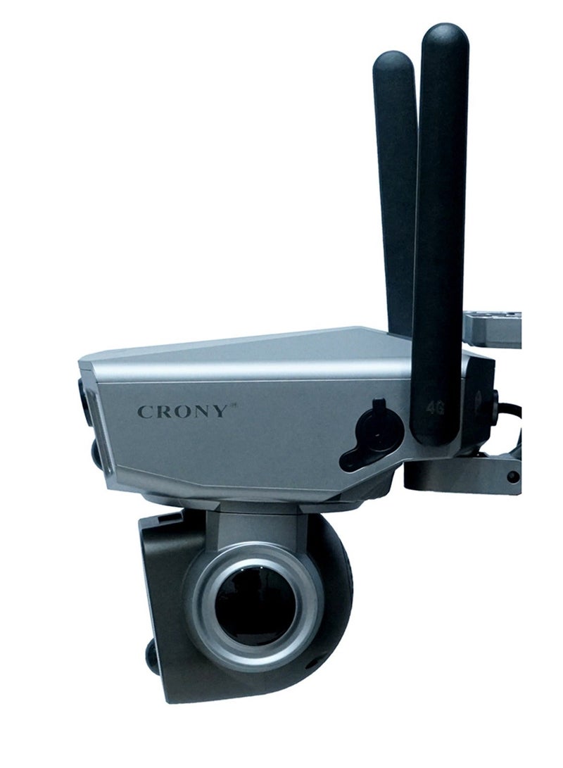 Crony Y7A 8MP Solar/Battery-Powered Security Camera – 4K Resolution, 355° PTZ, 90° Vertical Tilt, 10X Zoom, IR Night Vision, IP66 Waterproof, 4G/Wi-Fi Connectivity, Two-Way Audio, Human Body Induction, TF Card/Cloud Storage, 4x18650 Batteries, 9W Solar Panel, App Connectivity, Wireless Outdoor Security Camera for Home, Garden, and Property Protection, Solar Camera for Off-Grid Surveillance, Wireless Solar Powered Camera, High-Resolution Solar Camera with App Integration - Image 3